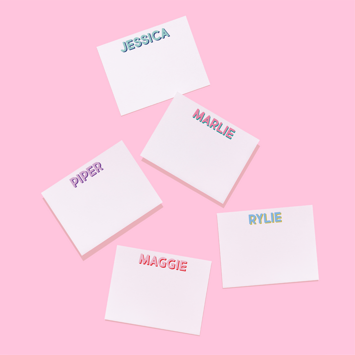 Modern Classics Personalized Stationery