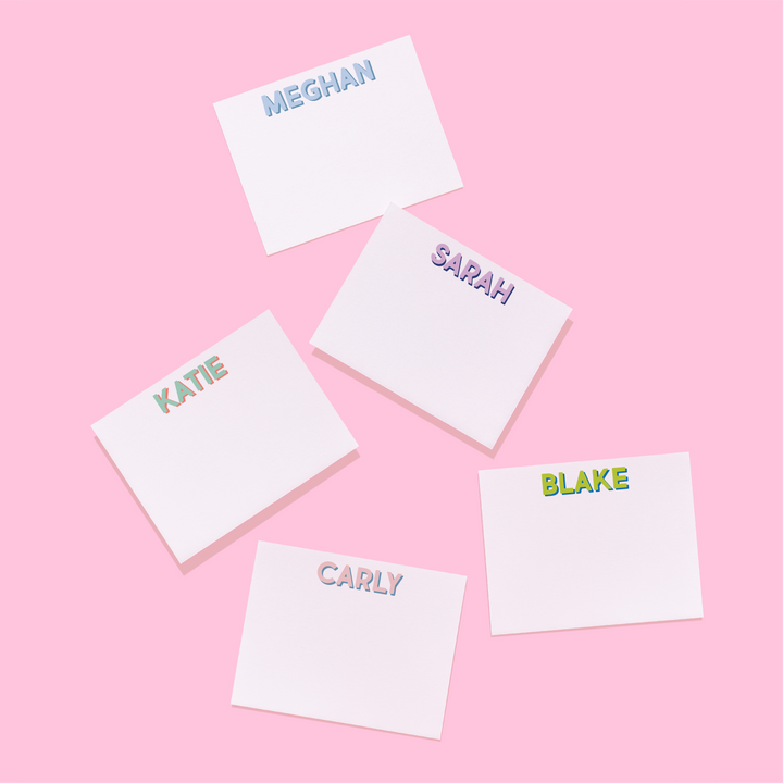 Modern Classics Personalized Stationery