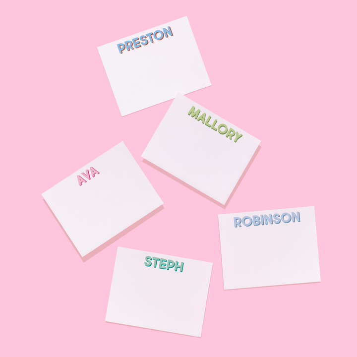 Modern Classics Personalized Stationery