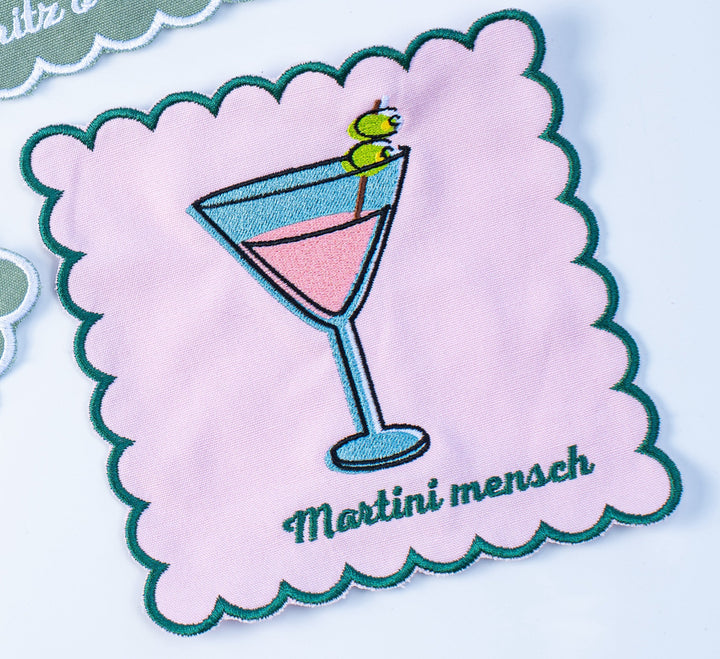Martini Mensch Cocktail Napkins
