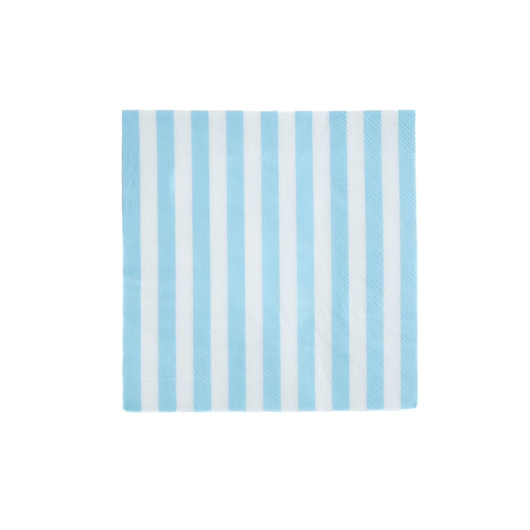 Classic Blue Stripe Paper Napkin