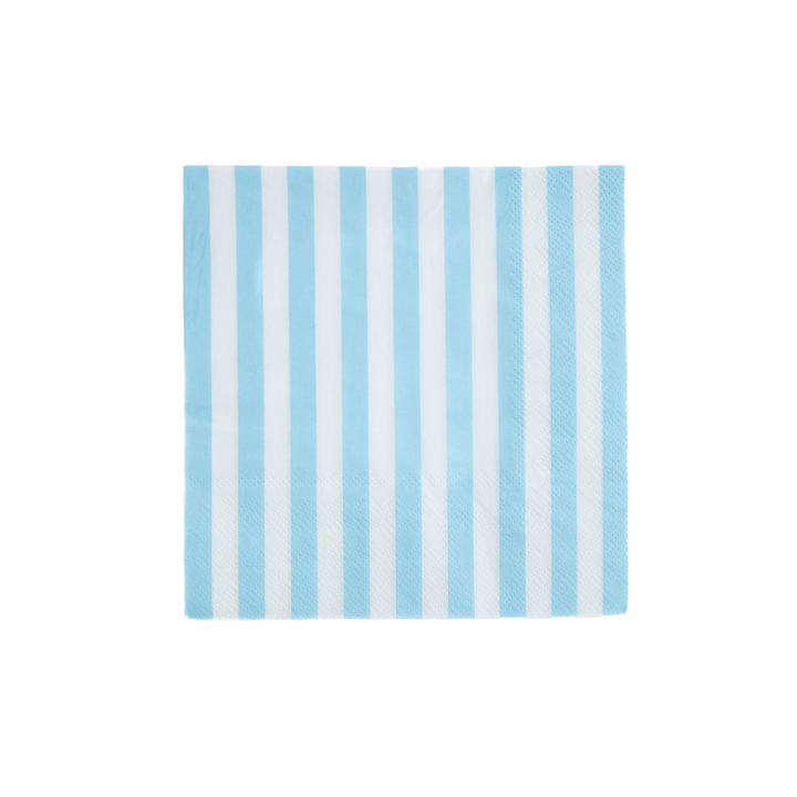 Classic Blue Stripe Paper Napkin