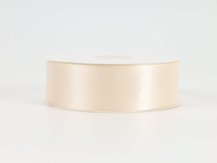 1 1/2" Double Face Satin Ribbon | Ivory (810) | 50 Yard Roll