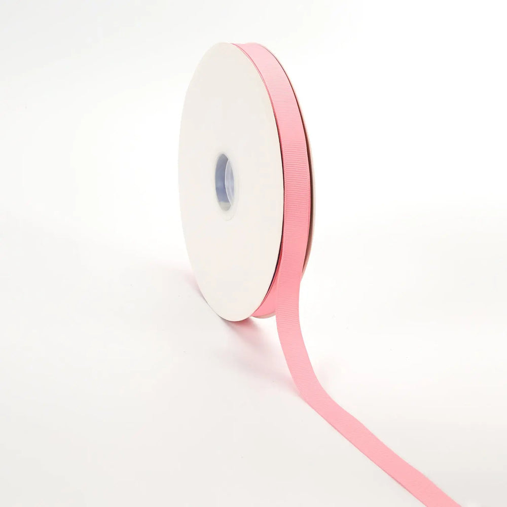 Textured Grosgrain Ribbon | Pink (150) 5 8" - 100 Yard Roll
