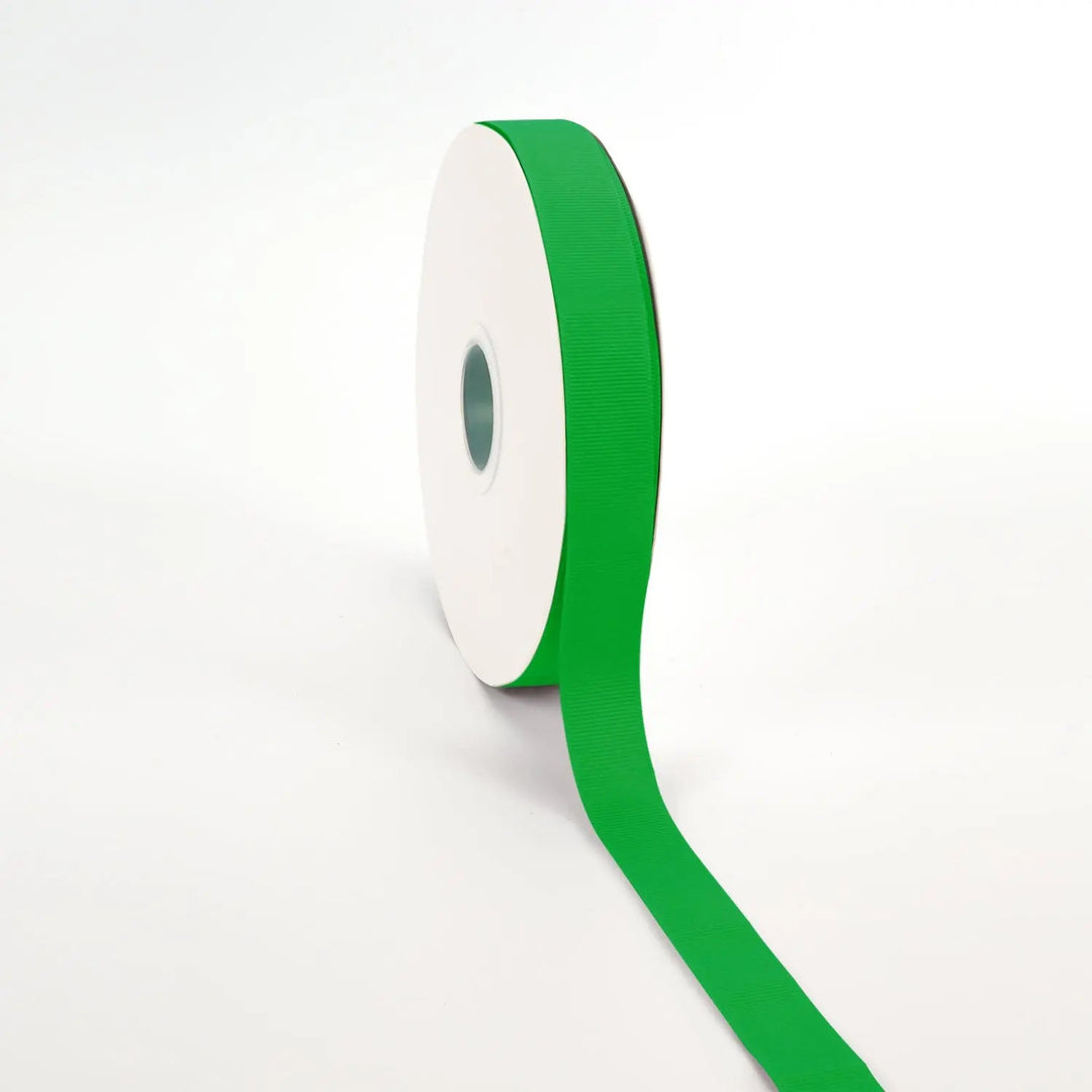 Textured Grosgrain Ribbon | Emerald (580) 7 8" - 100 Yard Roll