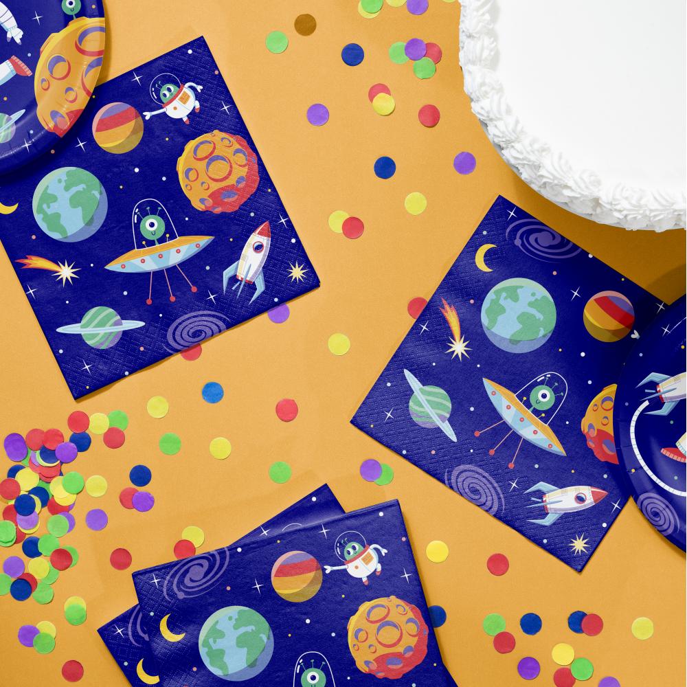 Bulk Space Adventures Lunch Napkin (192 per Case)