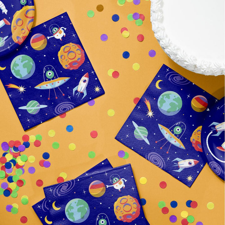 Bulk Space Adventures Lunch Napkin (192 per Case)