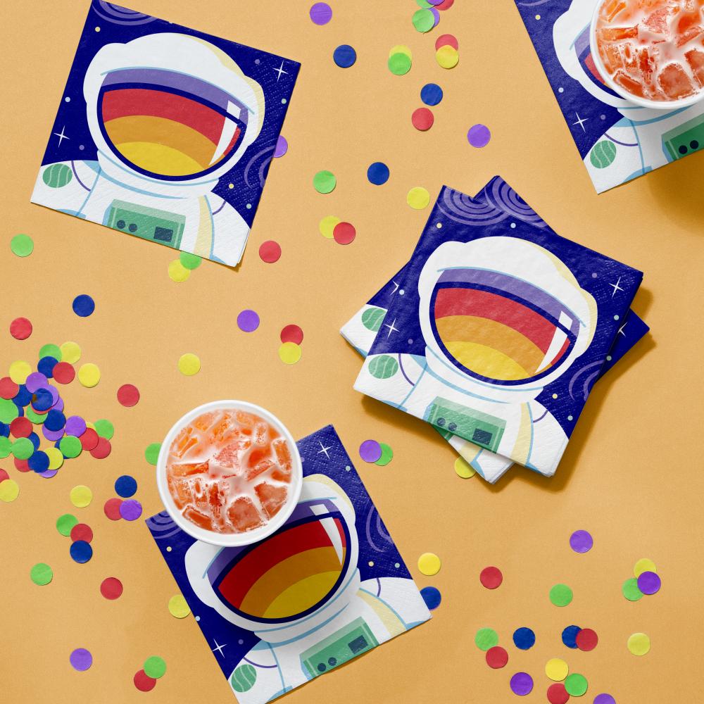 Bulk Space Adventures Beverage Napkin (192 per Case)