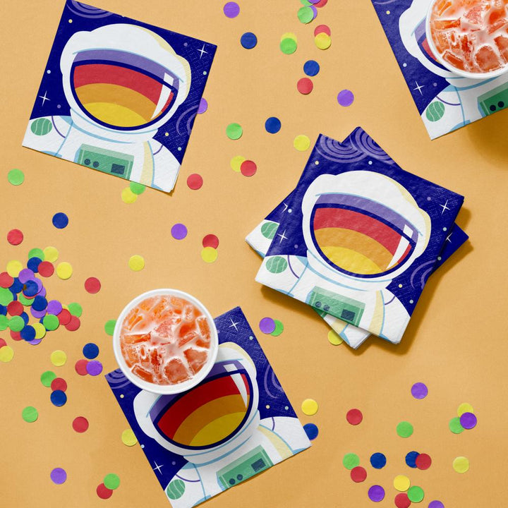 Bulk Space Adventures Beverage Napkin (192 per Case)