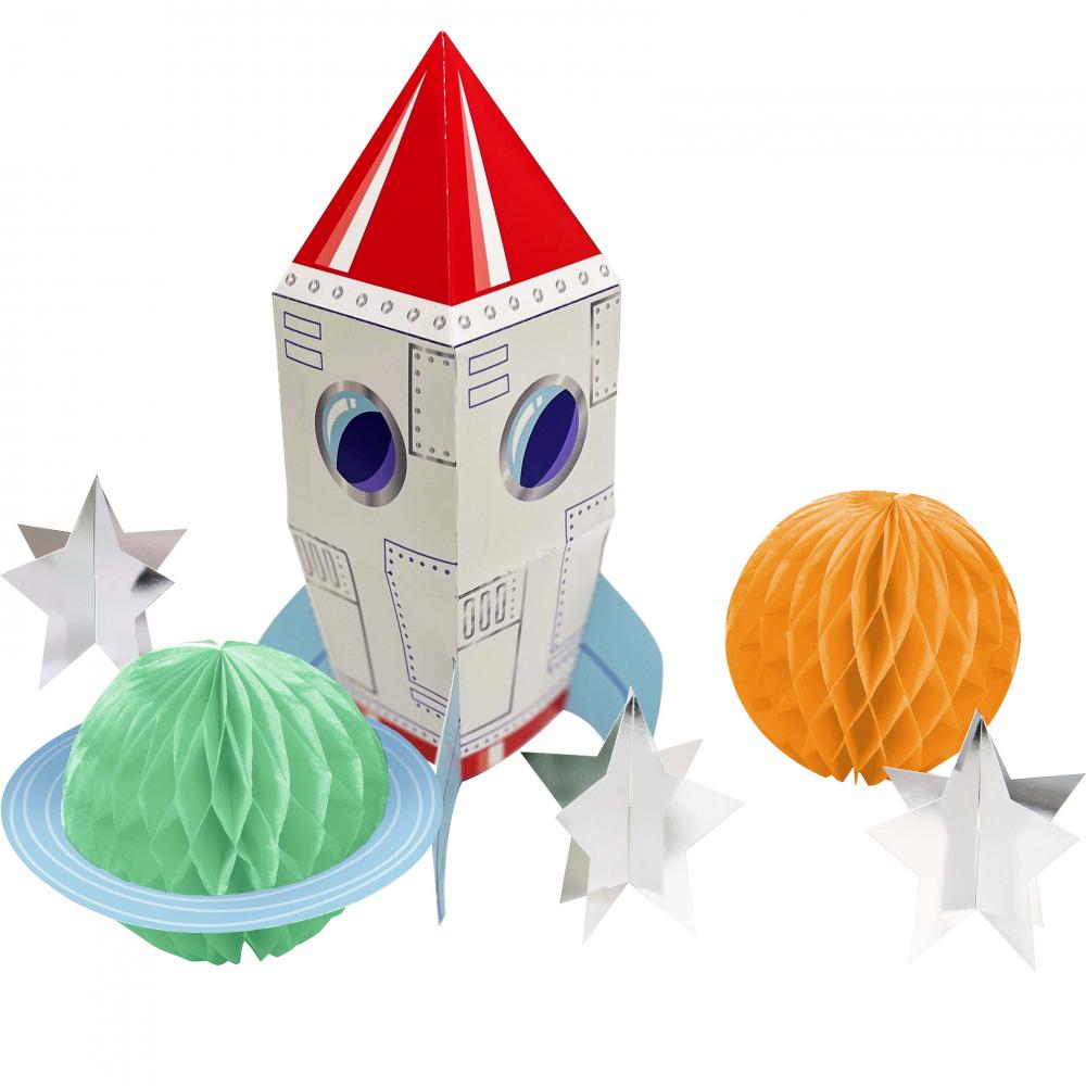 Bulk Space Adventures 3D Centerpiece (36 per Case)