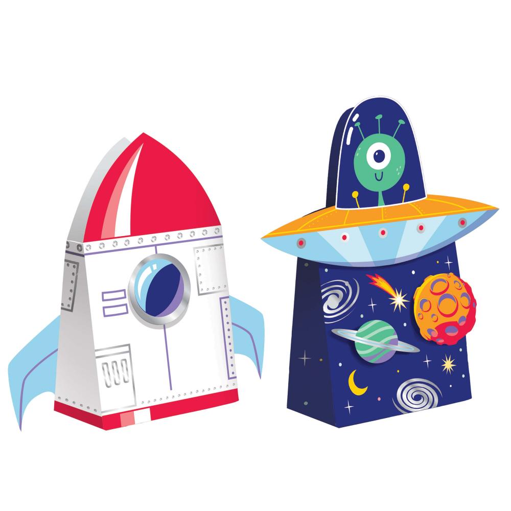 Bulk Space Adventures Treat Bag w/ Attachments (72 per Case)