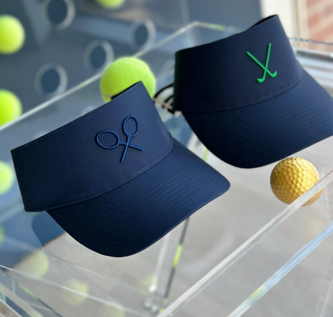 CG Club Tennis Visor (Navy)