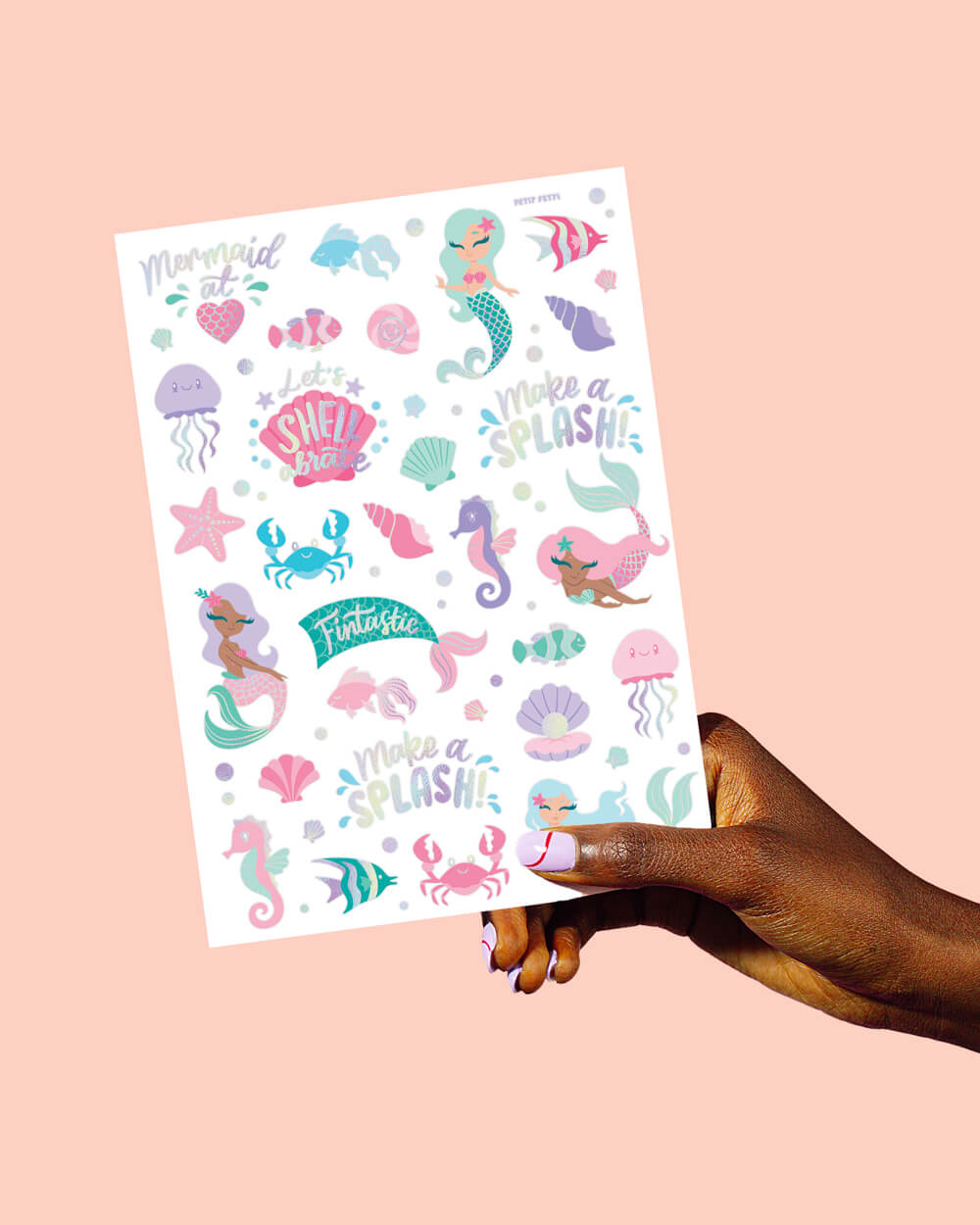 Mermazing Tats - 56 temporary tattoos