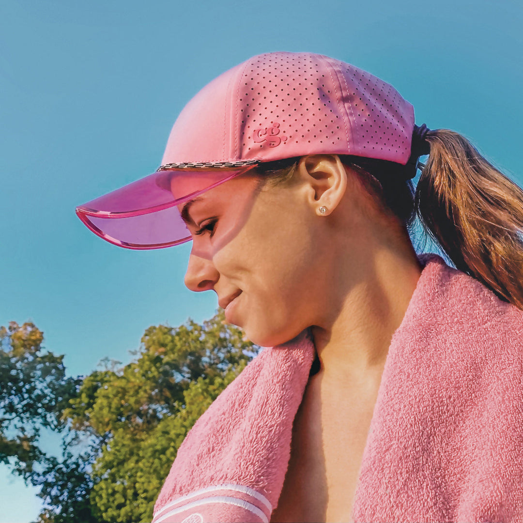 Mental Game Hat All pink with pink brim