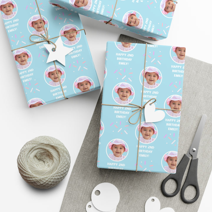Celebration Photo Wrapping Paper