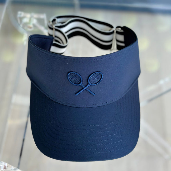 CG Club Tennis Visor (Navy) Tennis