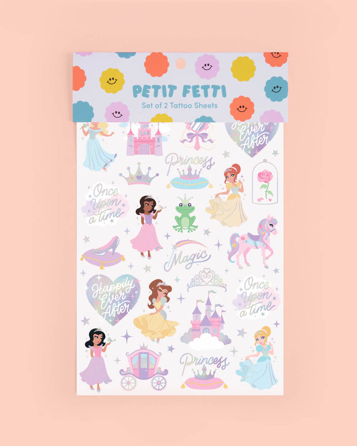 Princess Tats - 46 temporary tattoos