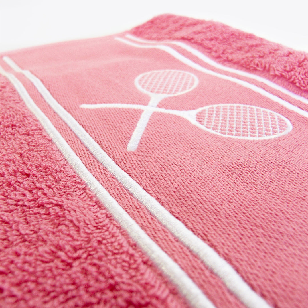 Matchtime Tennis Towel—Pink