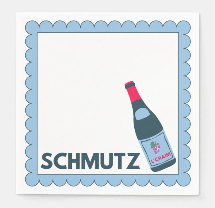 Schmutz & L'Chaim Disposable Napkins