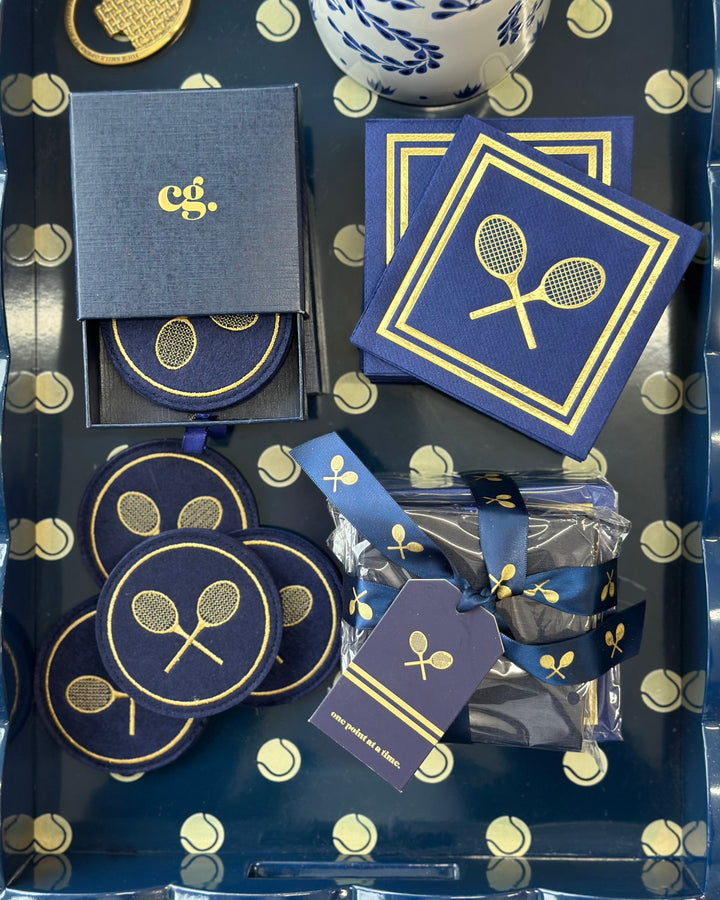 Great Serve Bar Set — Coasters &amp; Cocktail Napkins