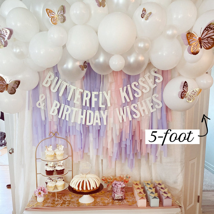 White Wedding Balloon Garland Kit