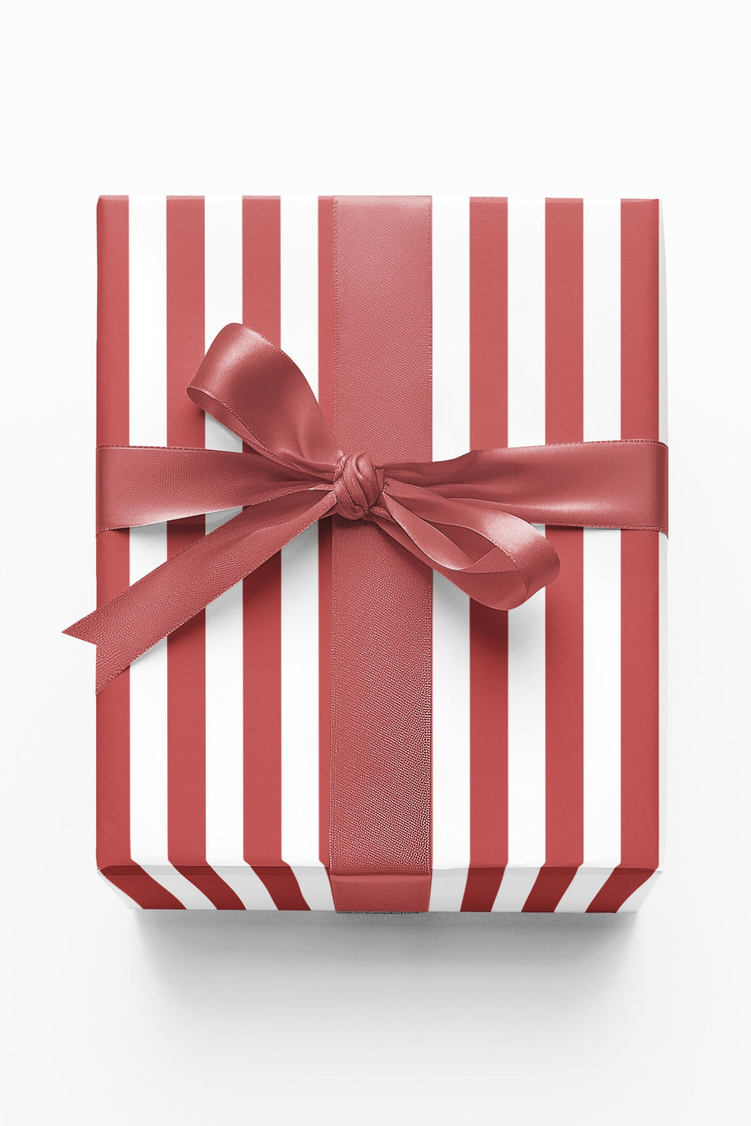 Red Stripe Wrapping Paper