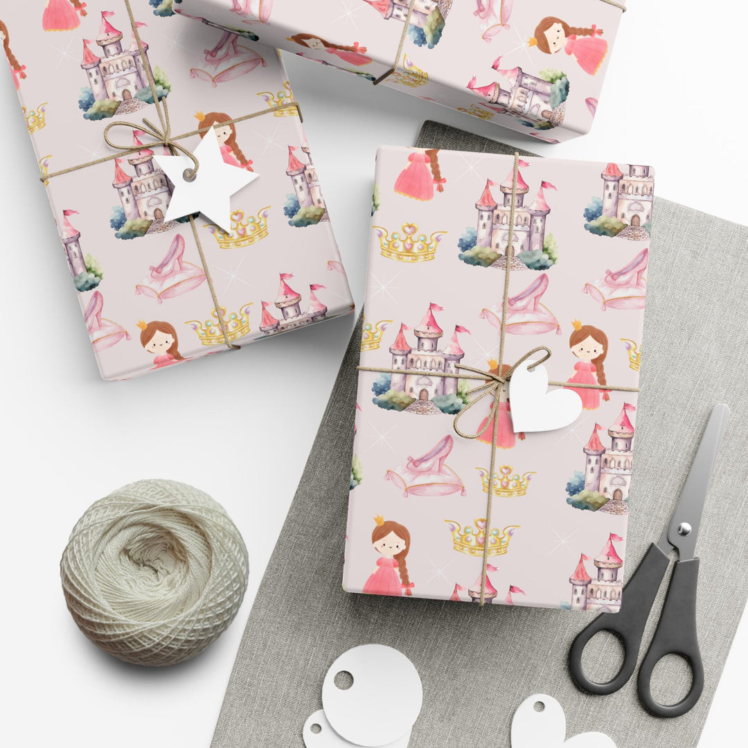 Princess Castle Wrapping Paper