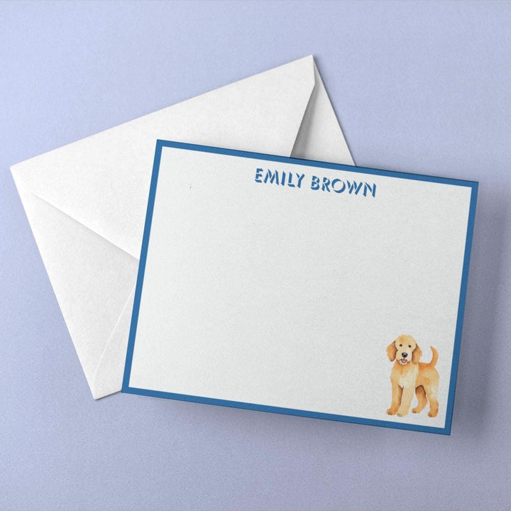 Goldendoodle Boxed Set of 10 Stationery - SB Paperie