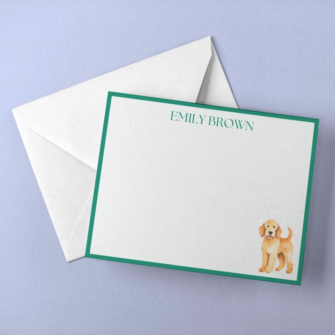 Goldendoodle Boxed Set of 10 Stationery - SB Paperie