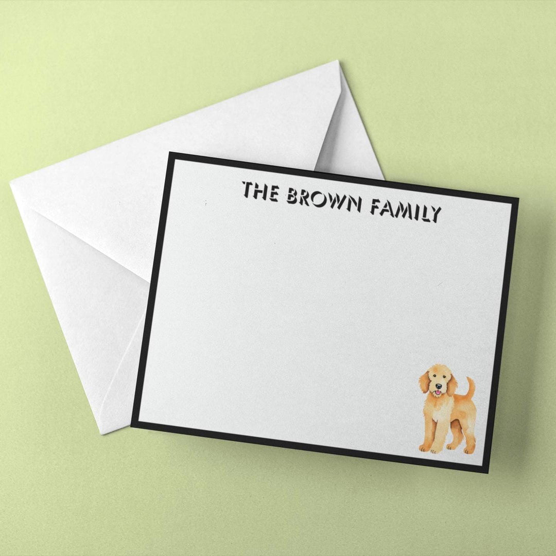 Goldendoodle Custom Stationery - SB Paperie