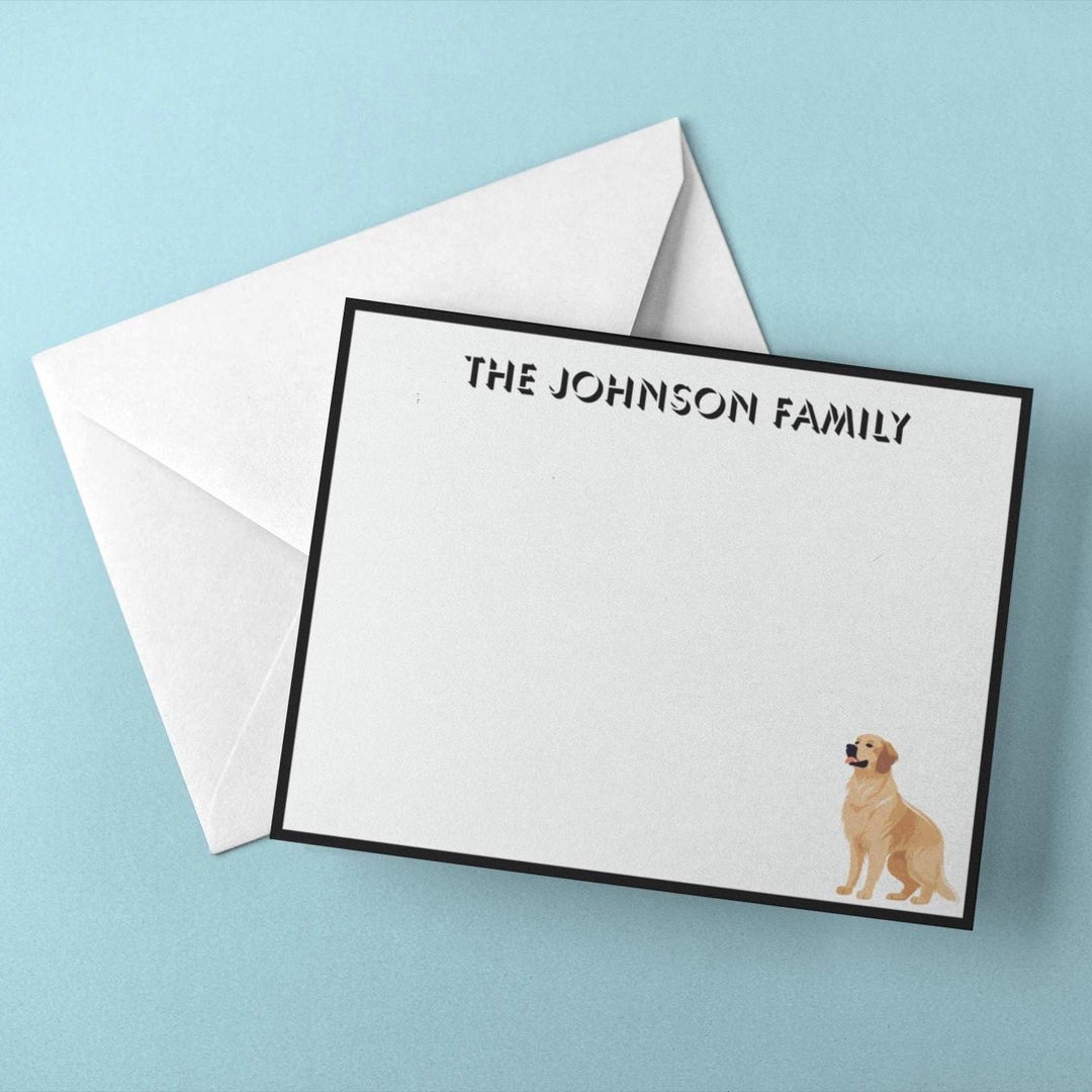 Golden Retriever Stationery - SB Paperie