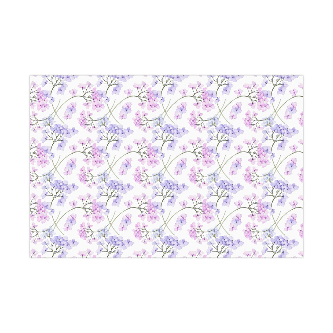 Elegant Hydrangea Wrapping Paper - SB Paperie