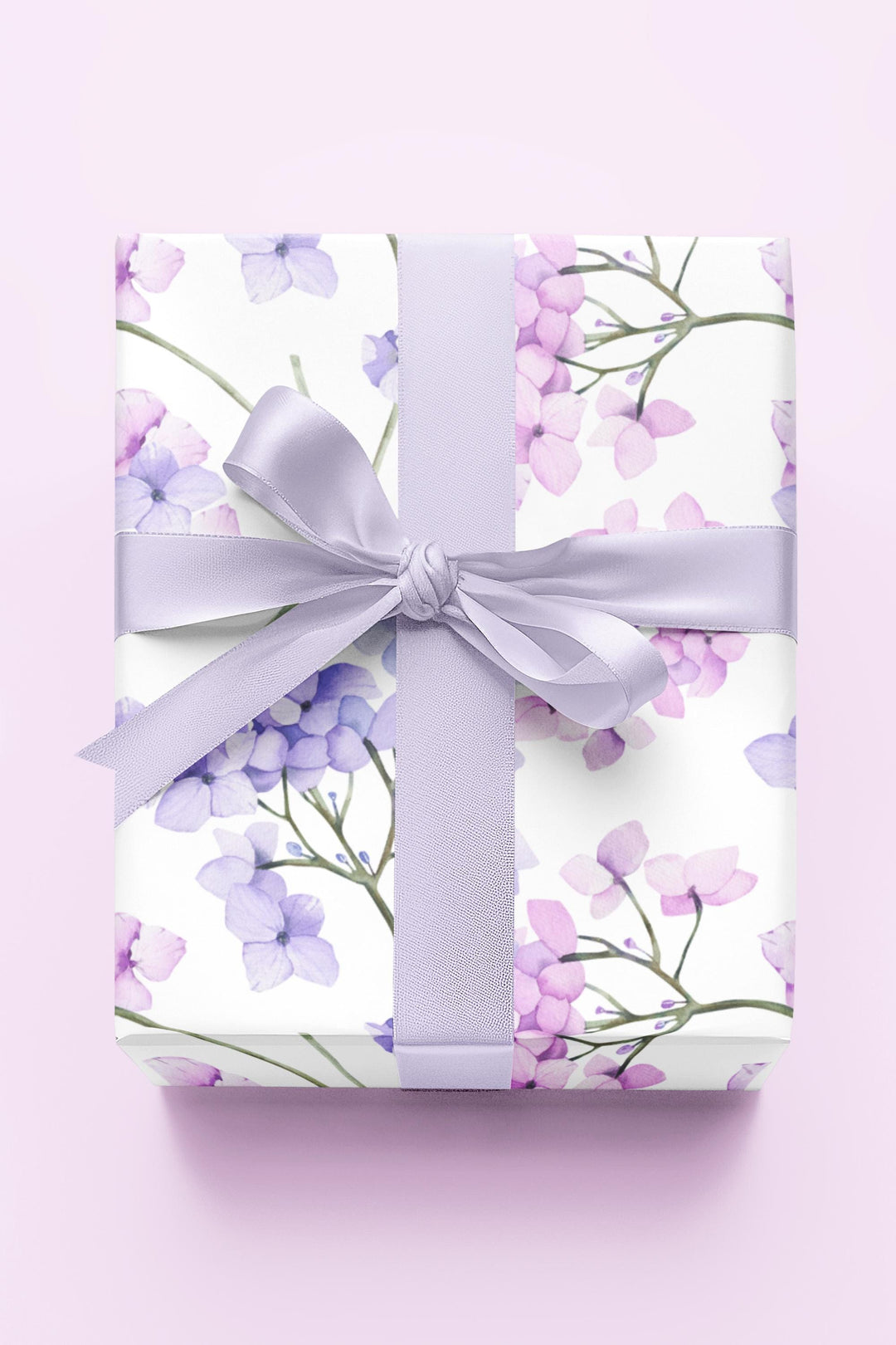 Elegant Hydrangea Wrapping Paper - SB Paperie