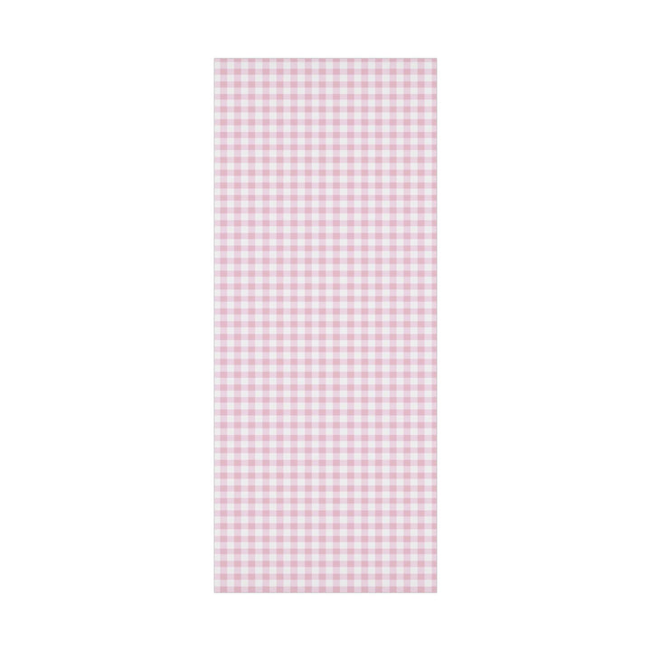 Light pink gingham check patterned wrapping paper- elegant and cute