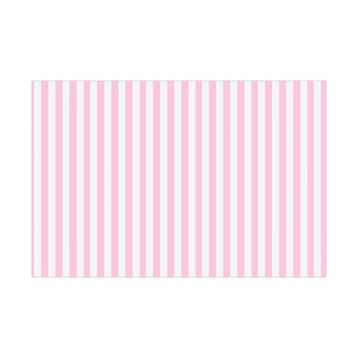 Pink Stripe Wrapping Paper