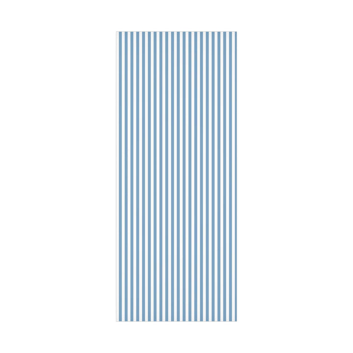 French Blue Striped Wrapping Paper