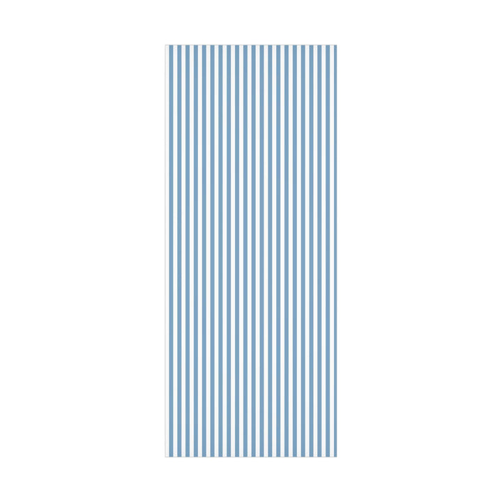 French Blue Striped Wrapping Paper