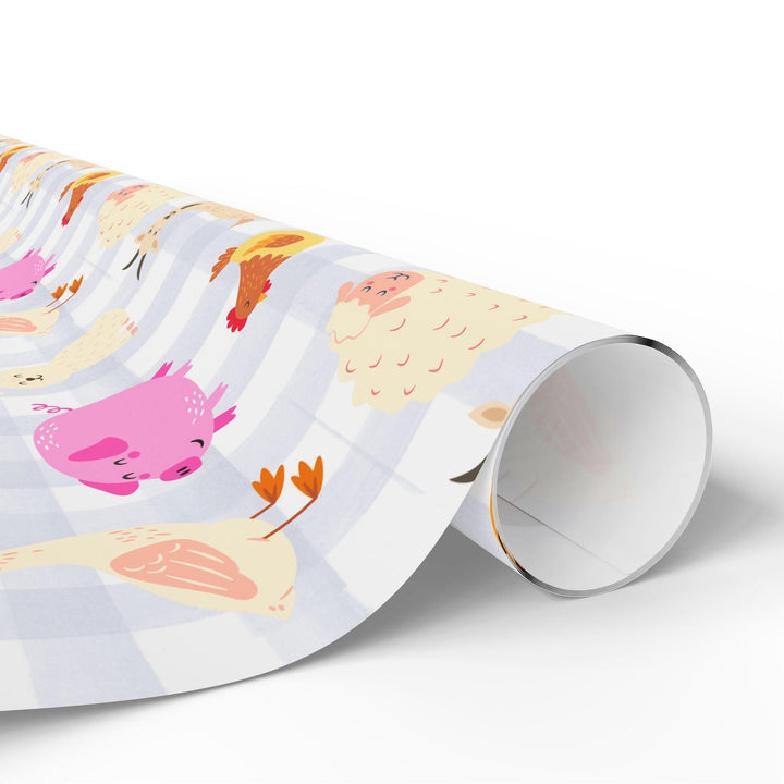 Farm Animals Wrapping Paper