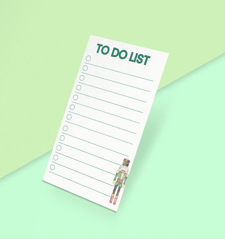 Nutcracker To-Do List Notepad - SB Paperie