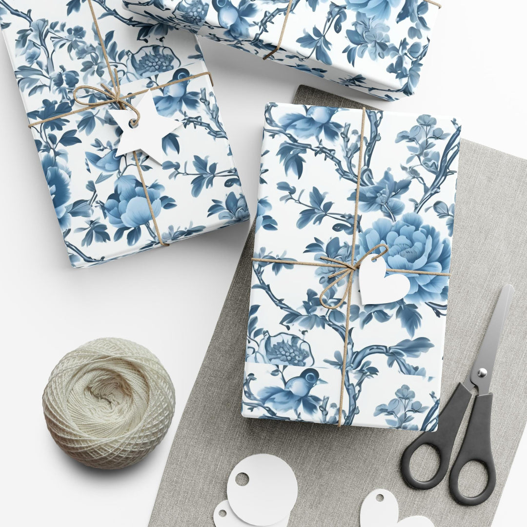 Chinoiserie Pattern Wrapping Paper - SB Paperie