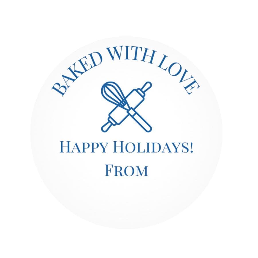 Baked with Love Fill In Stickers - SB Paperie