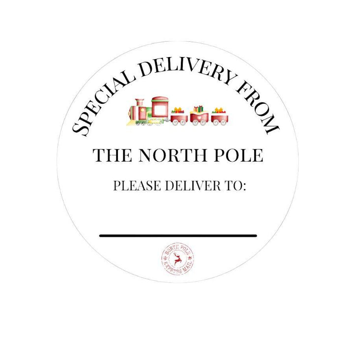 Special Delivery from the North Pole Stickers - SB Paperie