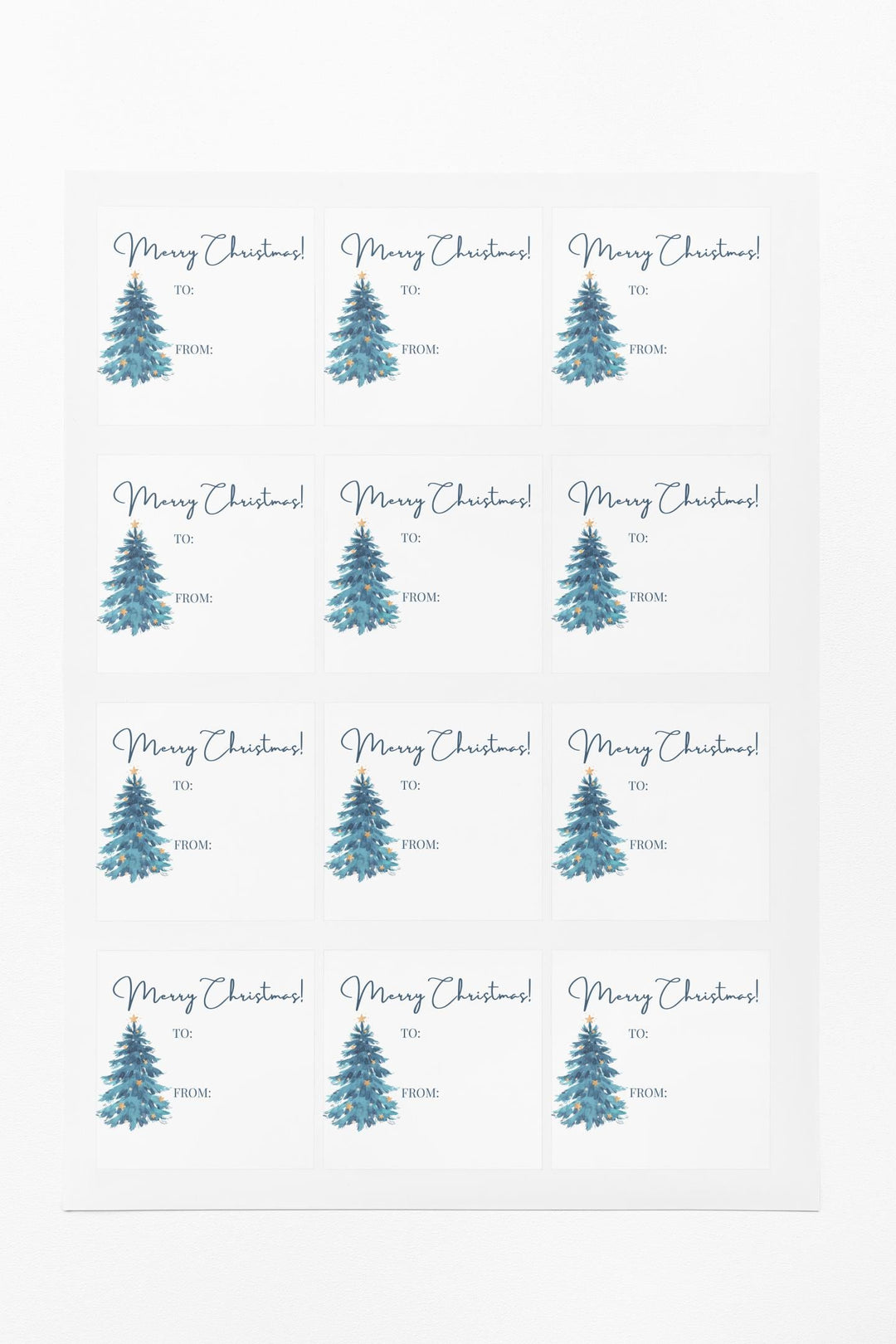 Personalized Christmas Gift Stickers - SB Paperie