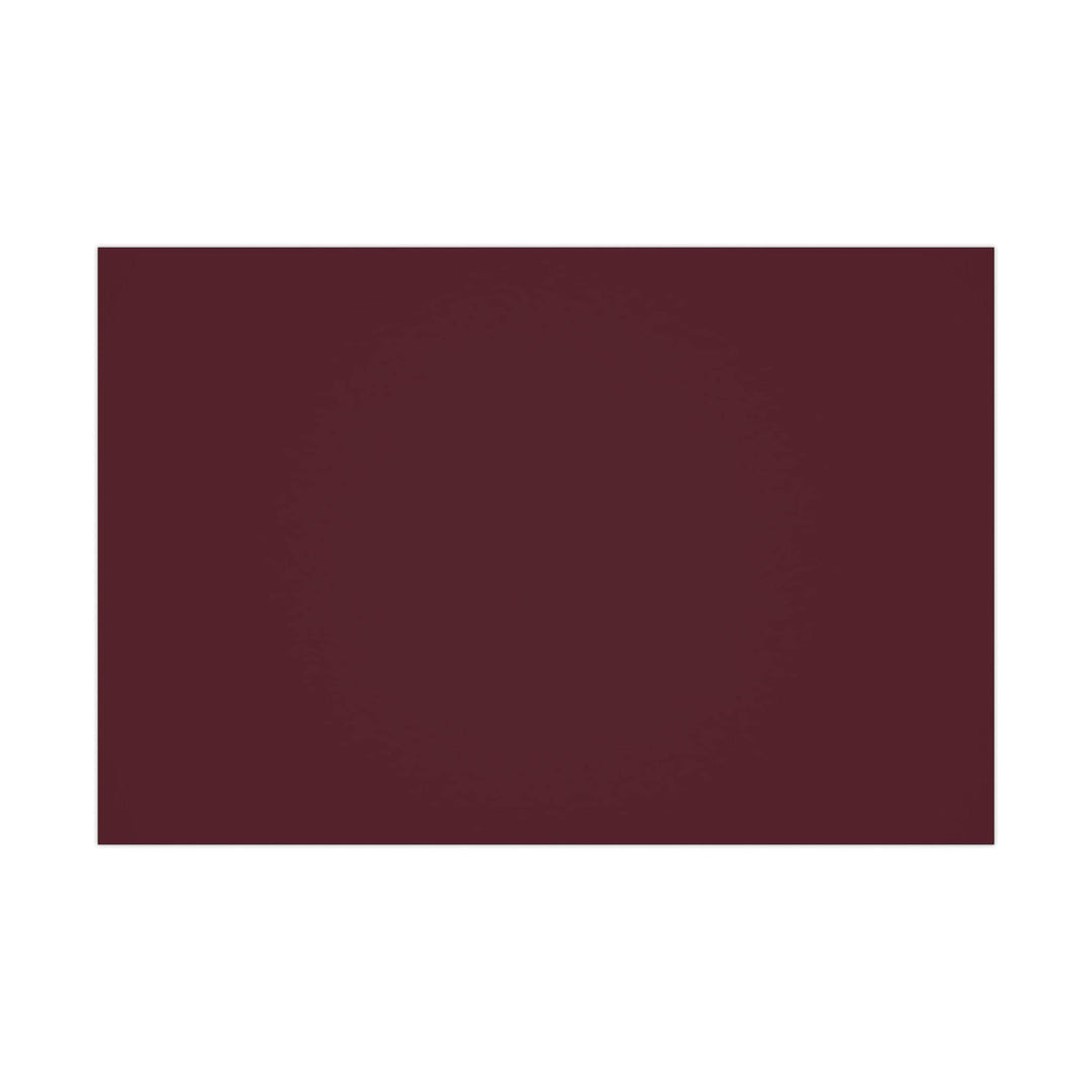 Burgundy Solid Color Holiday Wrapping Paper