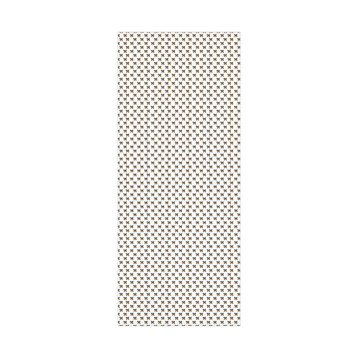 leopard print bow themed wrapping paper with white background