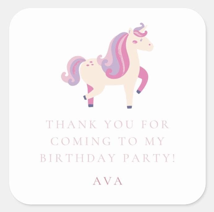 Unicorn Stickers