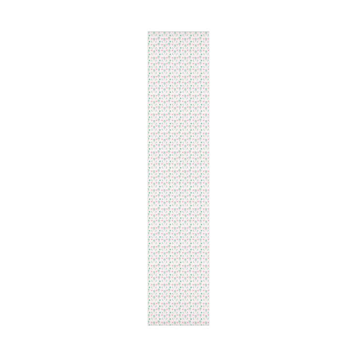 Pickleball Wrapping Paper Pink Gingham Gift Wrap with Bow | Pickleball Birthday Party, Sports Gift Wrap, Pickleball Themed Gifts