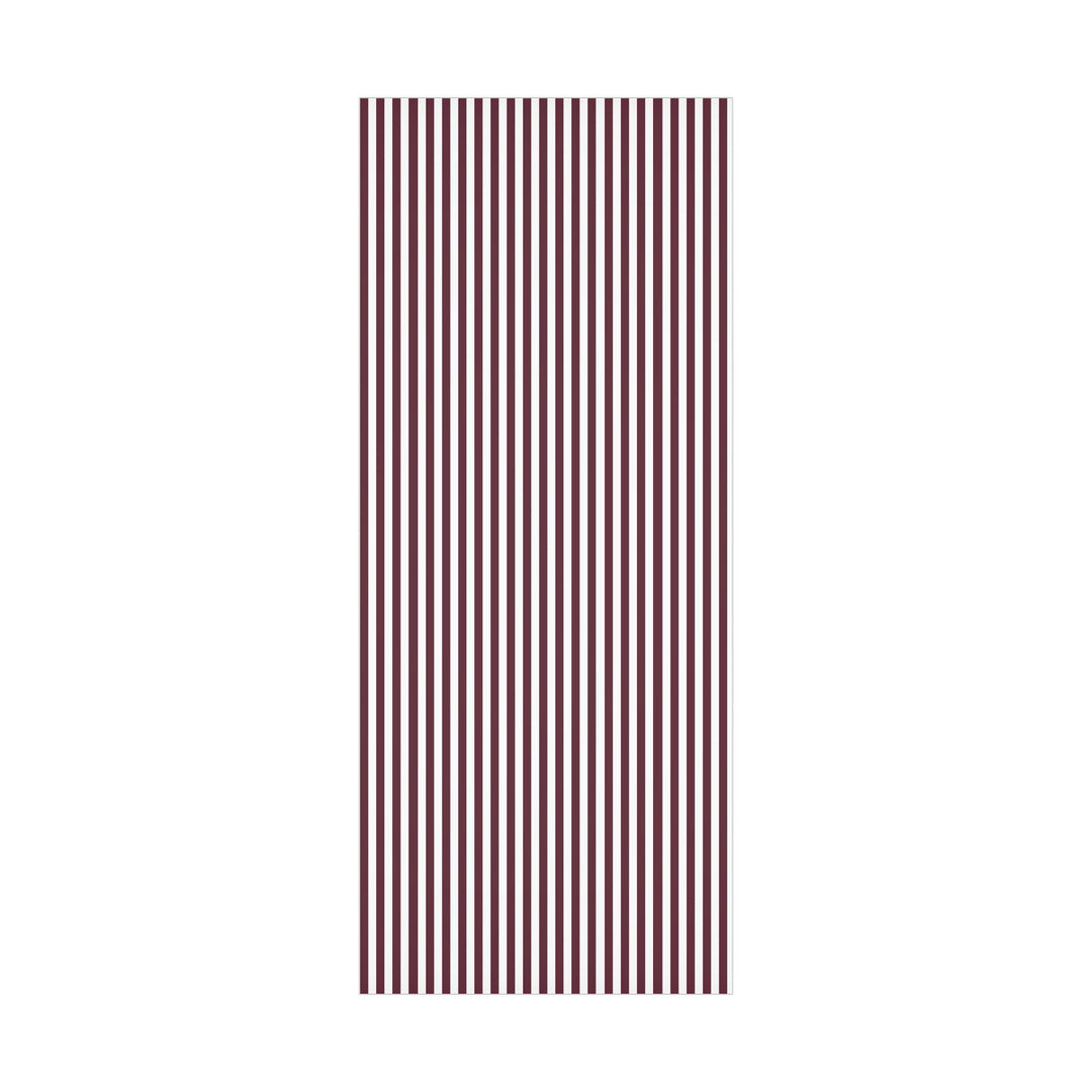 Burgundy Striped Wrapping Paper Birthday Gift Wrap Holiday Wrapping Paper Elegant & Classic Gift Wrap