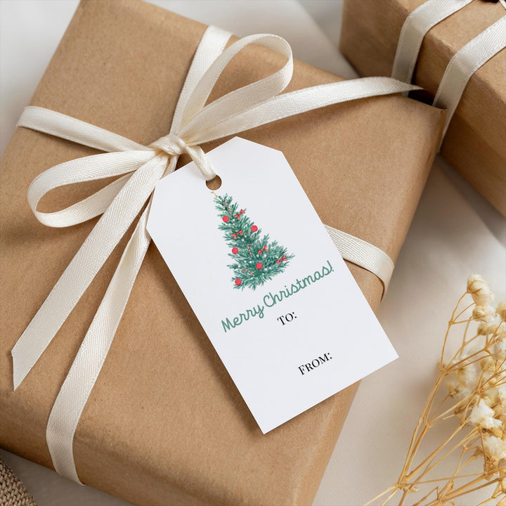 Holiday Gift Tags Christmas Tree