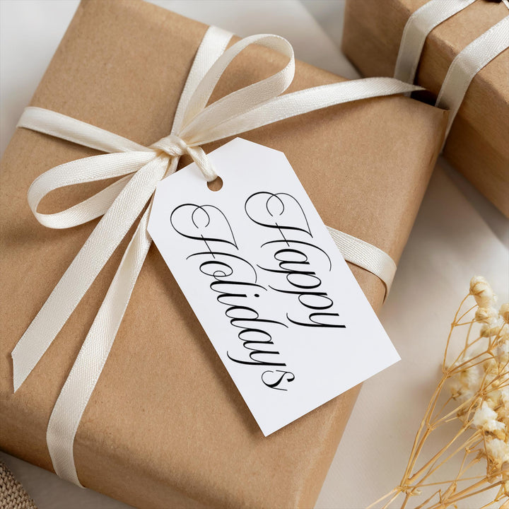 Holiday Gift Tags Happy Holidays